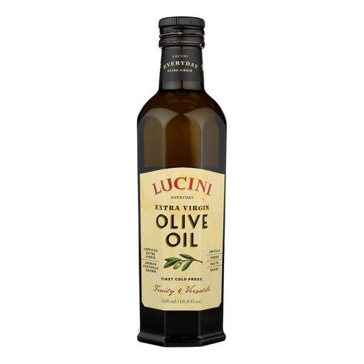 Lucini Italia Select Extra Virgin Olive Oil (Pack of 6 - 17 Fl Oz.) - Cozy Farm 