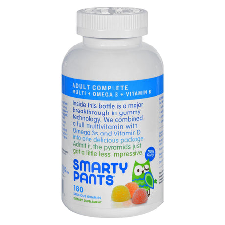 Smartypants Complete Essentials Bundle for Kids Ages 4+: All-in-One Multivitamin, Omega 3 & Vitamin D Gummies (180) - Cozy Farm 