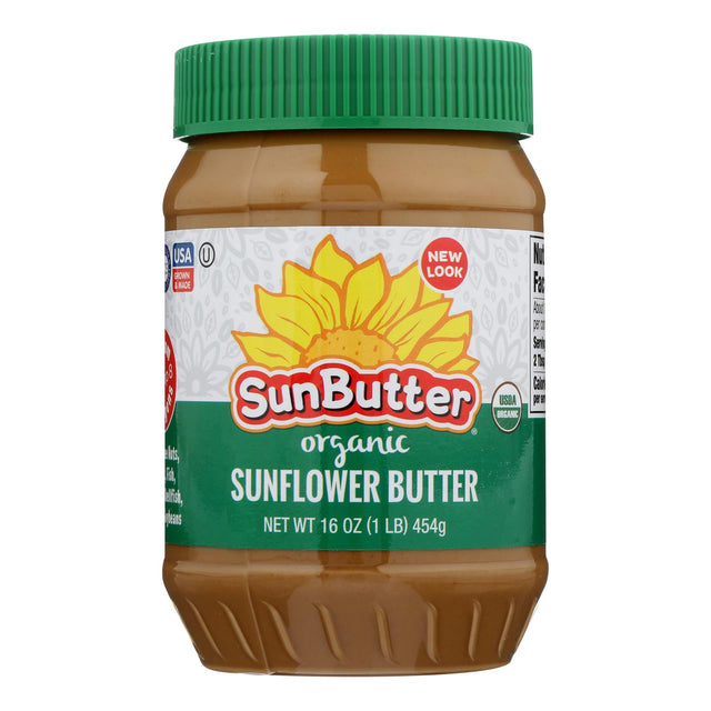 SunButter Organic Sunflower Butter, 6 - 16 Oz. Packs - Cozy Farm 