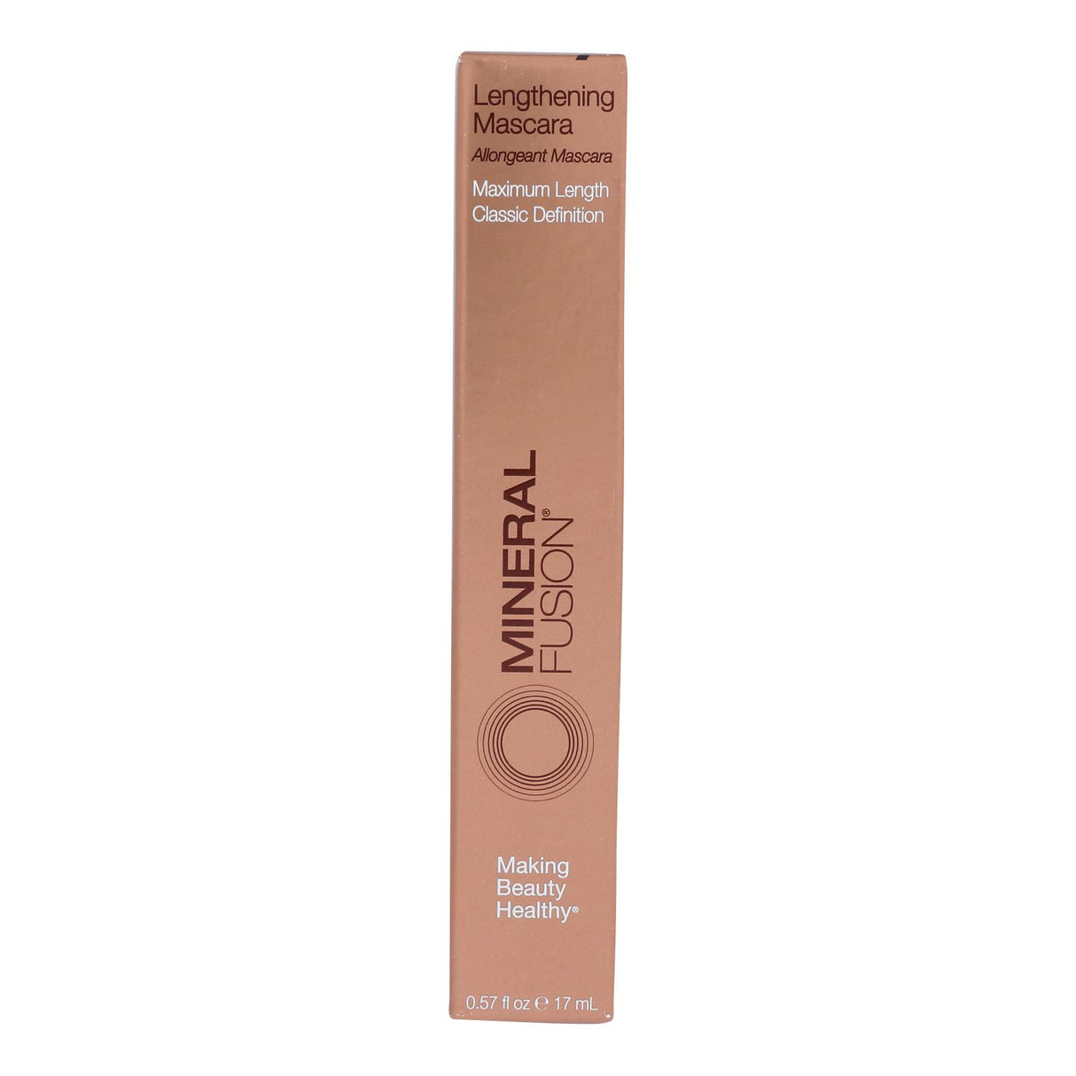 Mineral Fusion Lengthening Volumizing Mascara - Graphite - 0.57 oz - Cozy Farm 