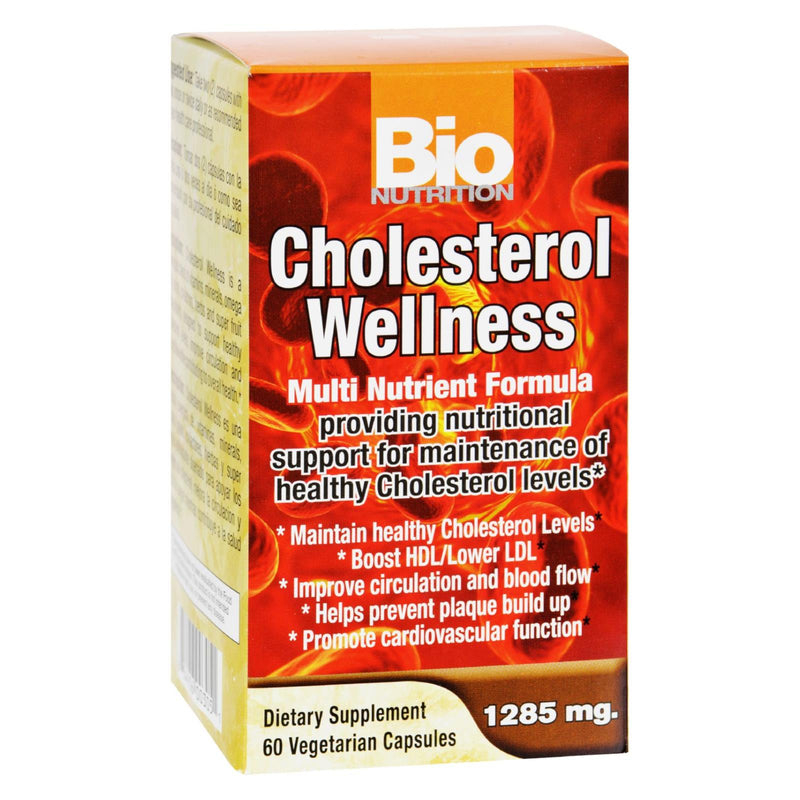 Bio Nutrition Cholesterol Well-being Supplement - 60 Capsules - Cozy Farm 