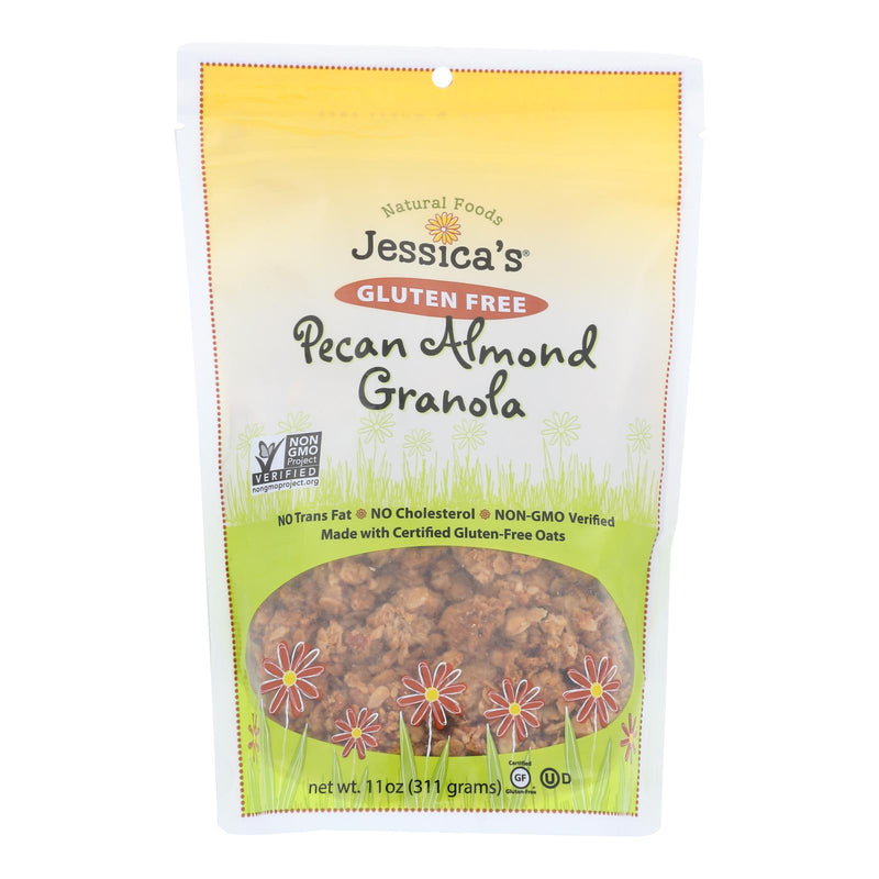 Jessica's Gluten-Free Pecan Almond Granola - Pack of 12 (11 Oz. Each) - Cozy Farm 