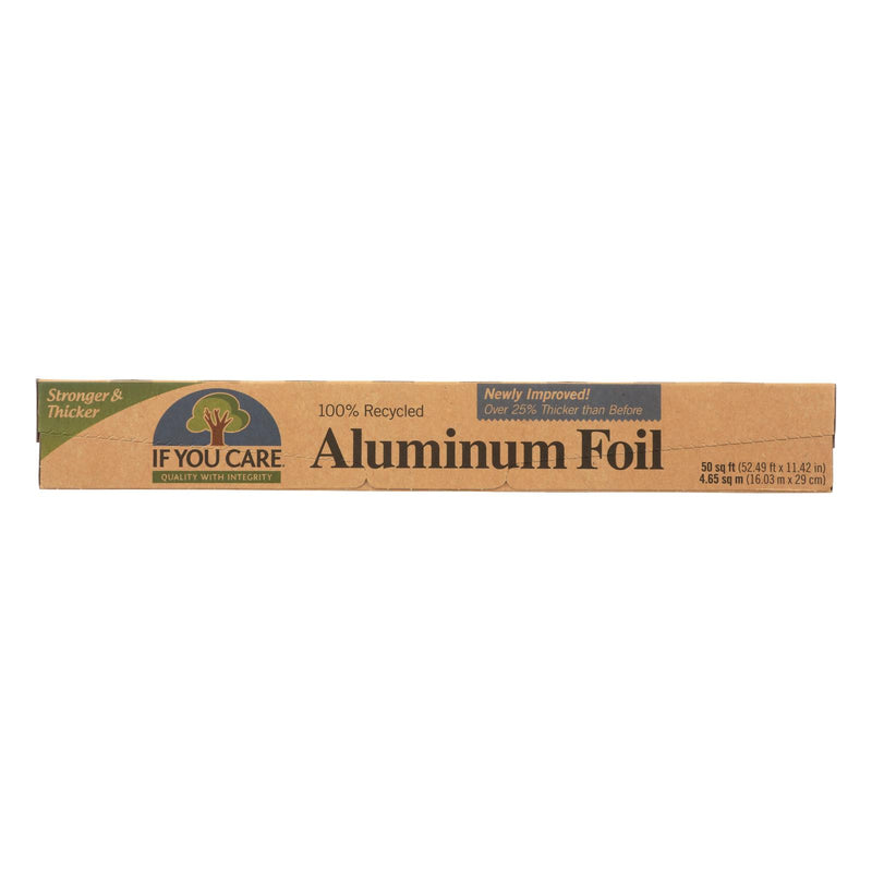 If You Care Premium Recycled Aluminum Foil (Pack of 12 - 50 Sq. Ft. Each) - Cozy Farm 