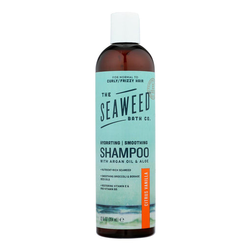 Smoothing Citrus Vanilla Shampoo for Dry Scalp by The Seaweed Bath Co (12 Fl Oz) - Cozy Farm 