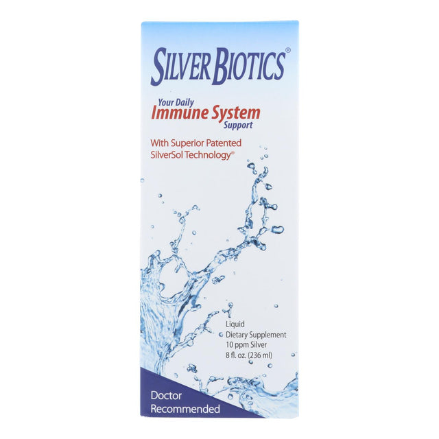 Silver Biotics - Silver Supplement for Daily Immune Support (8 Fl Oz) - Cozy Farm 