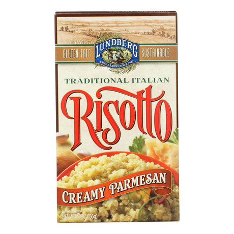 Lundberg Family Farms Risotto Creamy Parmesan - 6 x 5.5 Oz. - Cozy Farm 