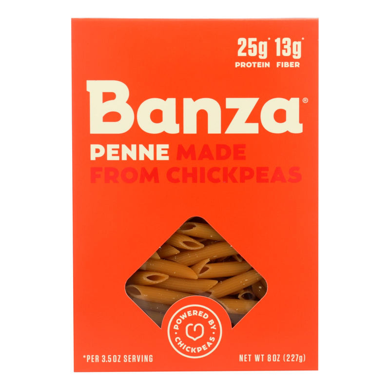 Banza Chickpea Penne Pasta - 6 Pack of 8 Oz. Gluten-Free Goodness - Cozy Farm 