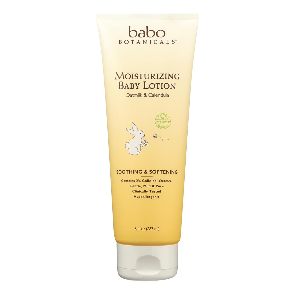 Babo Botanicals Oatmilk Calendula Soothing Baby Lotion (8 Fl Oz) - Cozy Farm 