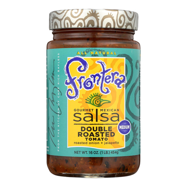 Frontera Foods Double Roasted Tomato Salsa (6 Pack x 16 Oz.) - Cozy Farm 