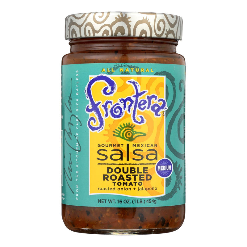 Frontera Foods Double Roasted Tomato Salsa (6 Pack x 16 Oz.) - Cozy Farm 