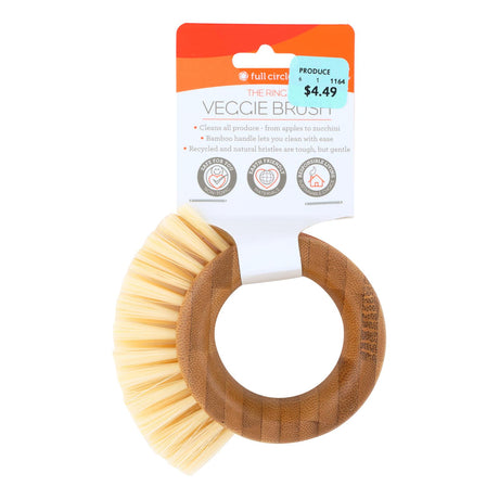 Full Circle Veggie Brush The Ring - Cozy Farm 