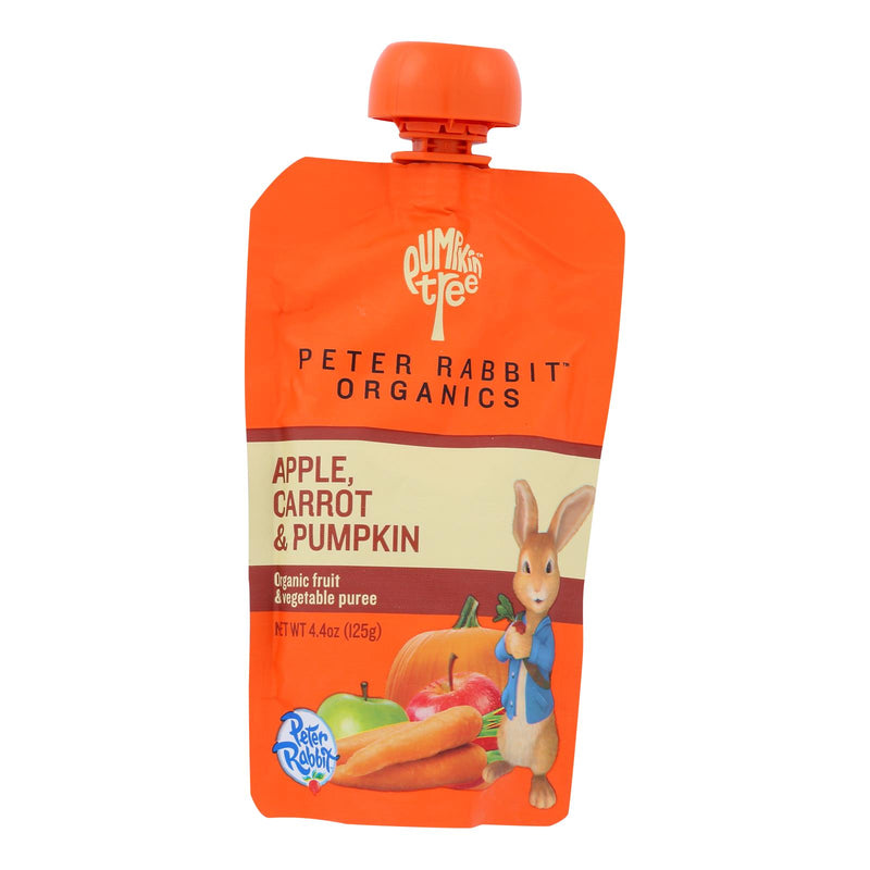 Peter Rabbit Organics Baby Food: Pumpkin, Carrot & Apple Puree (10-Pack, 4.4 Oz Each) - Cozy Farm 