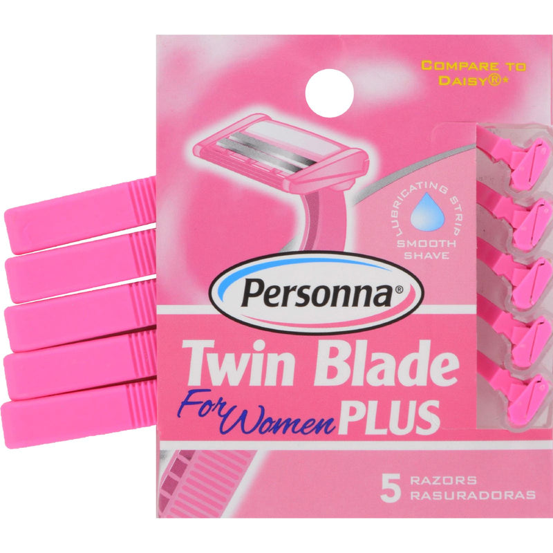 Personna Twin Blade Plus Razor Blades, Pack of 5 - Cozy Farm 