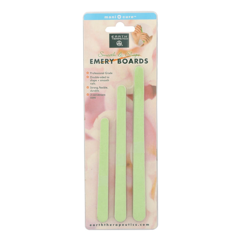 Earth Therapeutics Premium Emery Boards for Nail Shaping and Smoothing (15 Boards) - Cozy Farm 