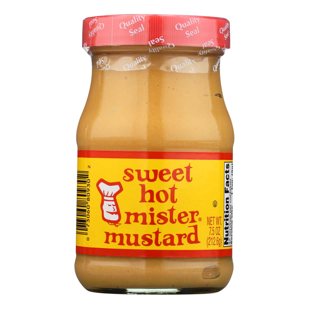 Mr. Mustard Sweet Hot Mister Mustard (Pack of 6 - 7.5 Oz.) - Cozy Farm 