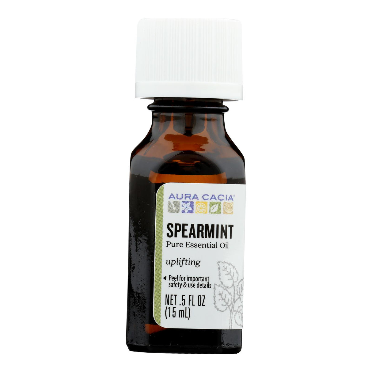 Aura Cacia Essential Oil Spearmint - 0.5 Fl Oz - Cozy Farm 