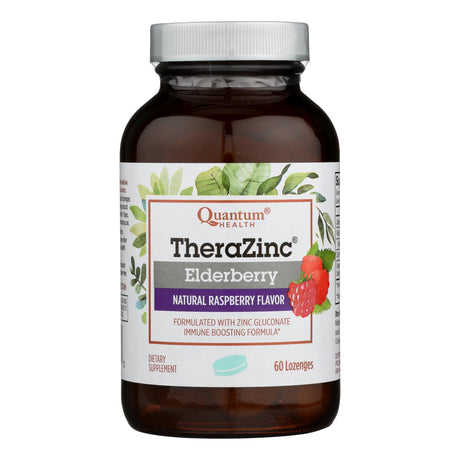 Quantum Research Thera-Zinc Lozenges with Elderberry (60 Lozenges) - Cozy Farm 