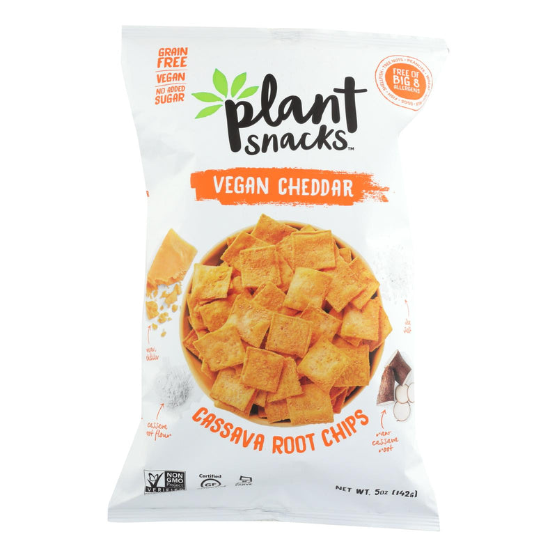 Plant-Based Cheddar Cassava Crunch Snacks (Pack of 12 - 5 Oz.) - Cozy Farm 
