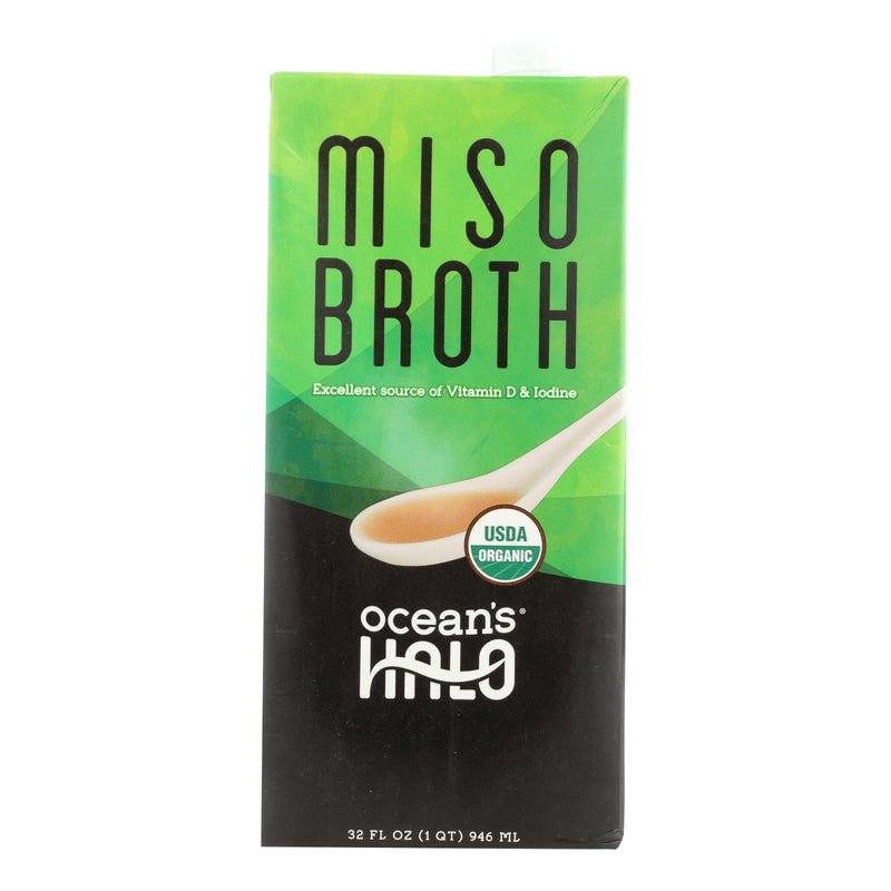 Ocean's Halo Organic Miso Broth (Pack of 6 - 32 Fl. Oz.) - Cozy Farm 