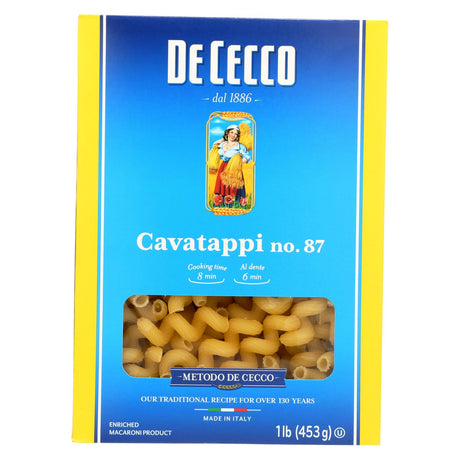 De Cecco Cavatappi Pasta (12 Pack x 16 Oz.) - Cozy Farm 