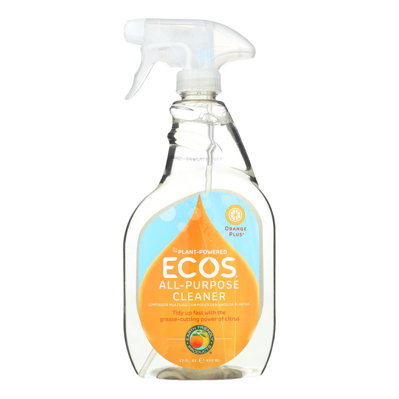 Earth-Friendly Orange Plus Cleaner Spray, 6-Pack of 22 Fl Oz Bottles - Cozy Farm 
