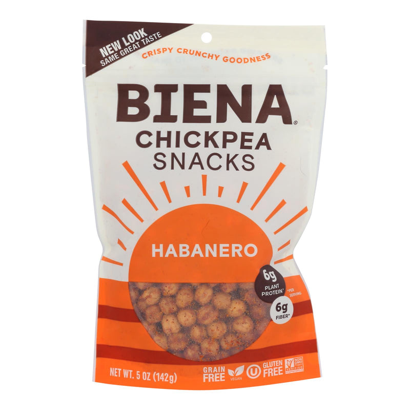 Biena Habanero Chickpea Snack Packs (8 - 5 Oz.) - Cozy Farm 