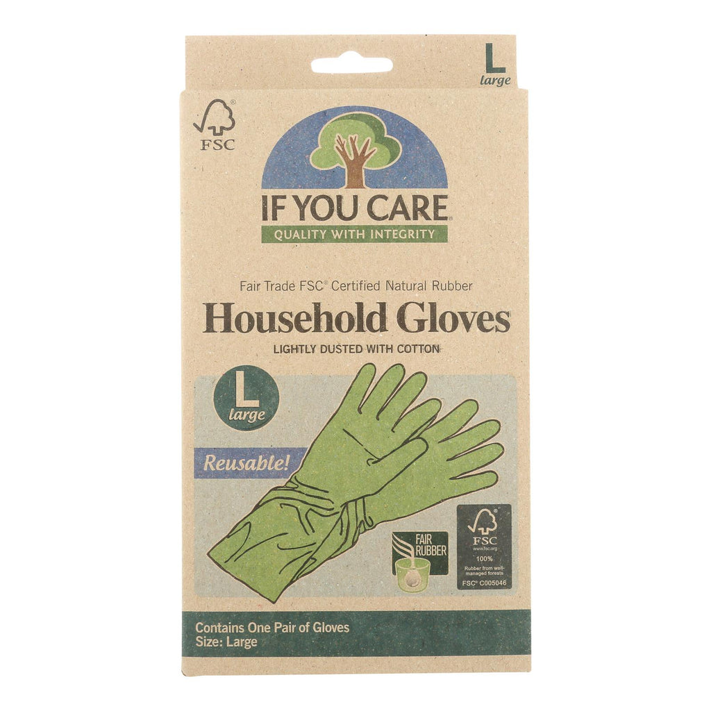 If You Care (Pack of 12) Large Household Gloves - Cozy Farm 