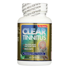 Tinnitus Relief Supplement - Clear Products 60 Capsules - Cozy Farm 