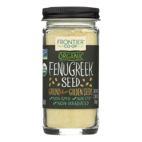 Frontier Coop Organic Ground Fenugreek Seed (2.24 Oz.) - Cozy Farm 