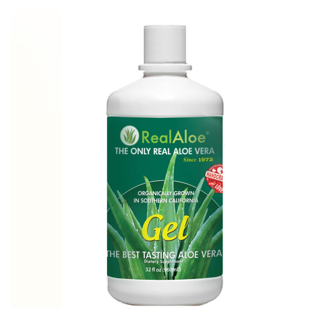 Real Aloe Vera Gel (32 Fl Oz) - Cozy Farm 