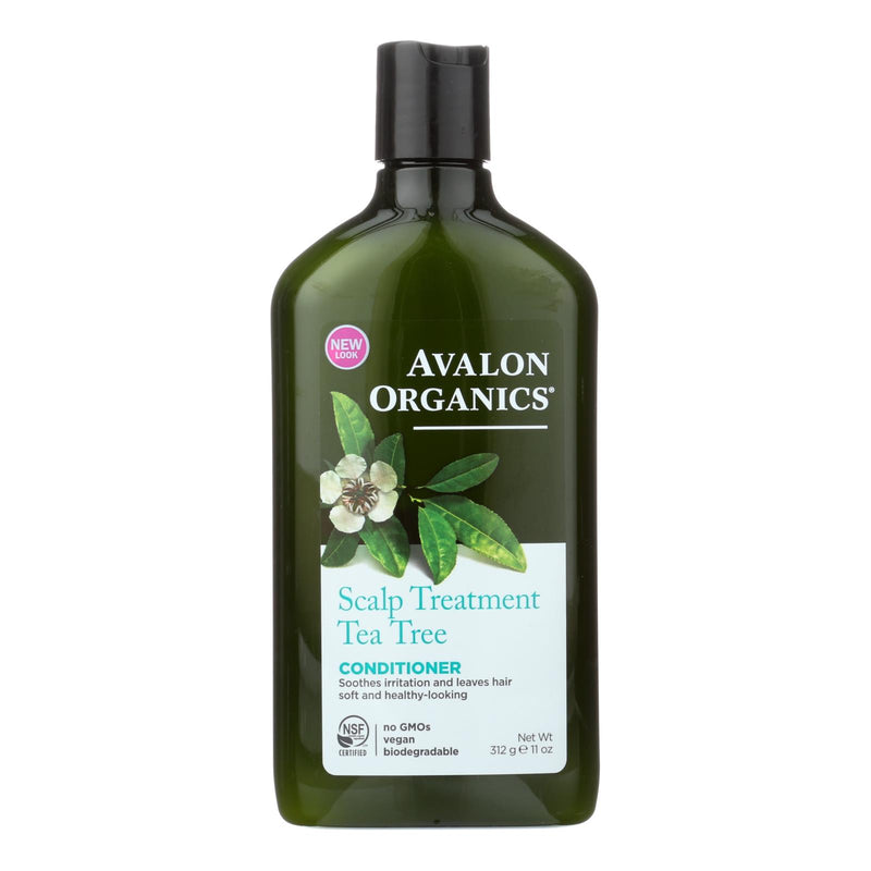 Avalon Organics Scalp Soothing Tea Tree Conditioner (11 Fl Oz) - Cozy Farm 