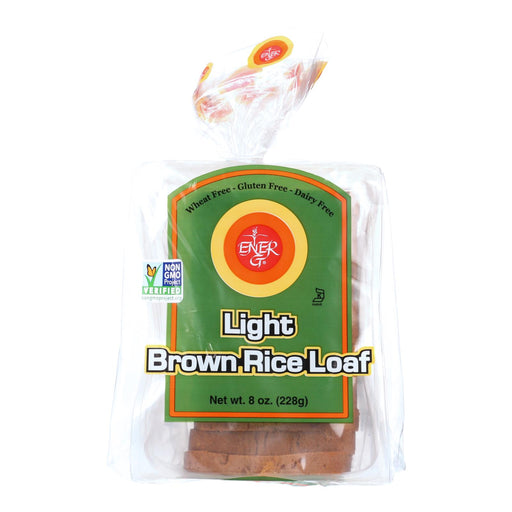 Ener-G Foods Light Brown Rice Loaf (Pack of 6 - 8 Oz) - Cozy Farm 