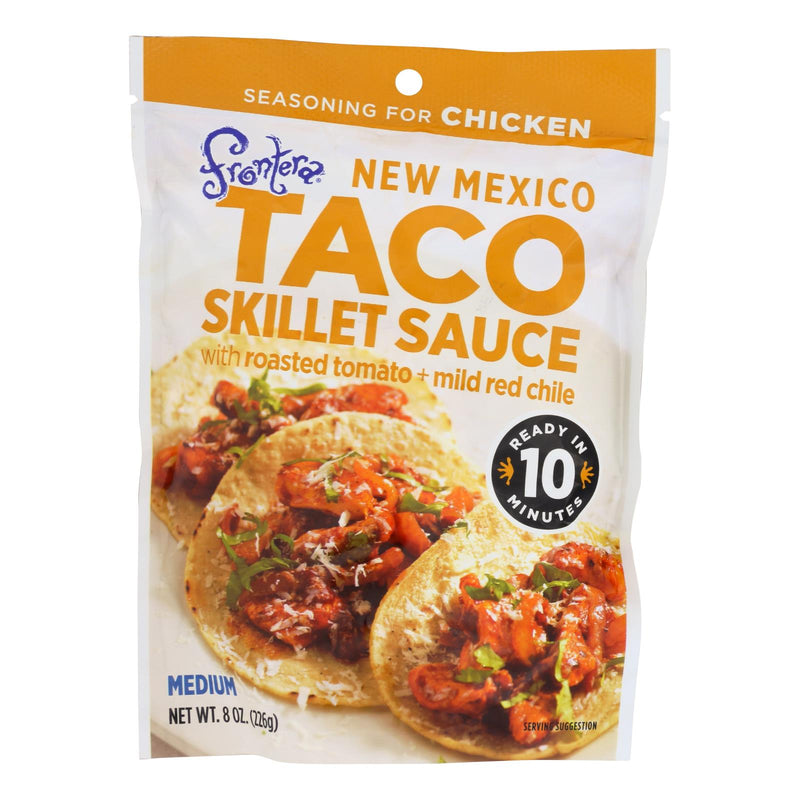 Frontera Foods New Mexico Taco Skillet Sauce, 6 Pack of 8 Oz. Jars - Authentic New Mexico Flavor - Cozy Farm 