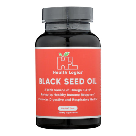 Health Logics  Black Cumin Seed Oil - 100 Softgels - Cozy Farm 