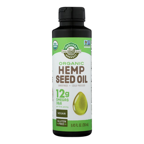 Manitoba Harvest Organic Hemp Oil - 8.4 Fl Oz - Cozy Farm 