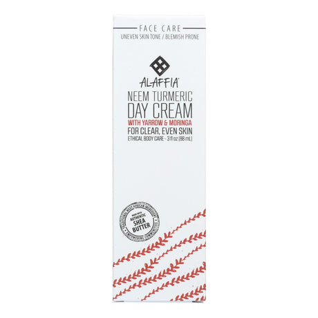 Alaffia Neem & Turmeric Day Cream (3 Fl Oz) - Cozy Farm 