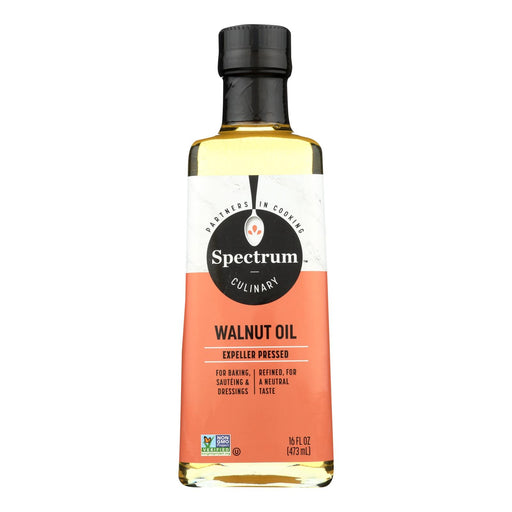 Spectrum Naturals Premium Refined Walnut Oil, Pack of 12 - 16 Fl Oz. - Cozy Farm 