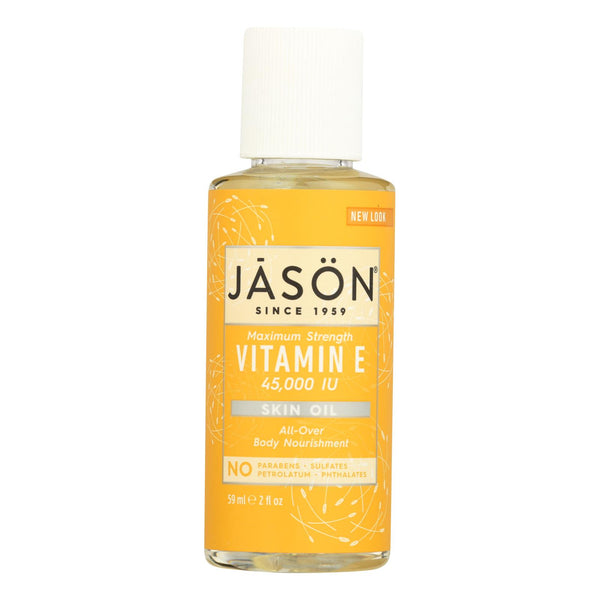 Jason Maximum Strength Vitamin E Pure Natural Skin Oil - 45000 Iu - 2 Fl Oz - Cozy Farm 