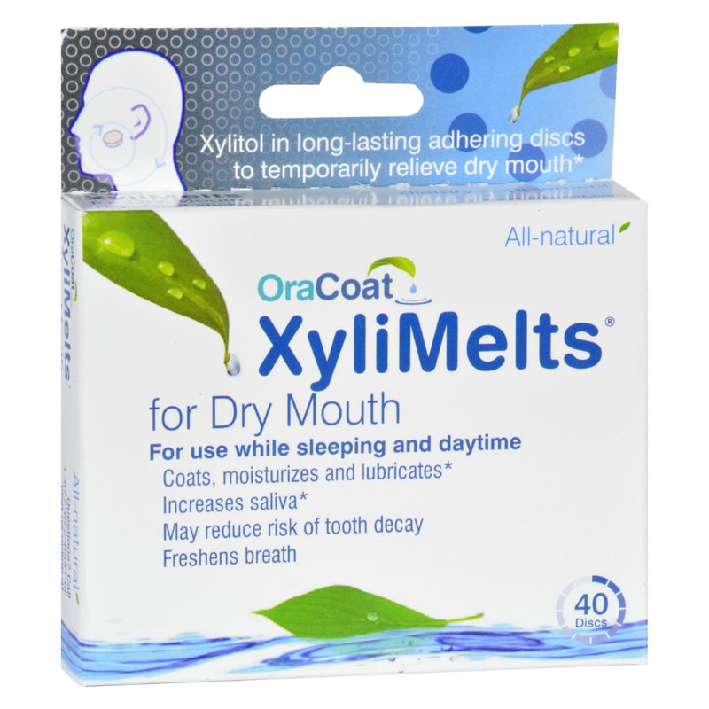 Oracoat Xylimelts Dry Mouth Lozenges for All-Day Relief (Pack of 40) - Cozy Farm 