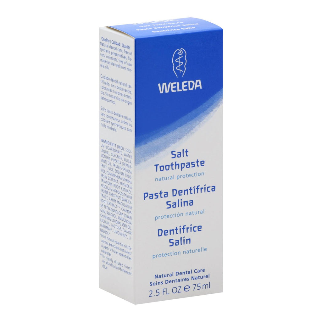 Weleda Salt Toothpaste Peppermint - 2.5 Oz - Cozy Farm 
