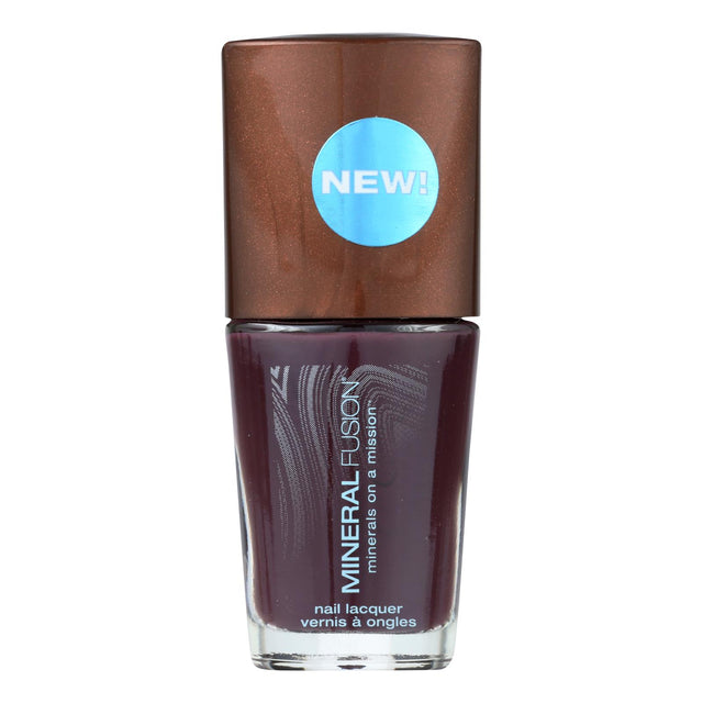 Mineral Fusion Nail Polish in Pretty In Plum - 0.33 oz - Cozy Farm 