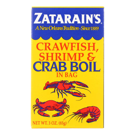 Zatarain's Dry Crab Boil (6-Pack of 3 Oz. Boxes) - Cozy Farm 