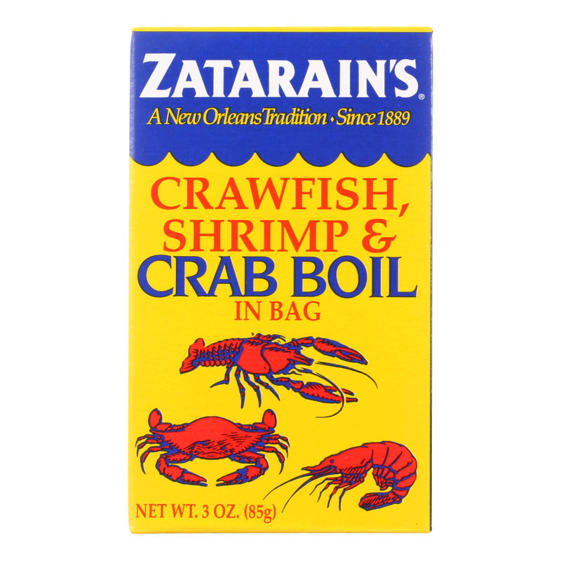 Zatarain's Dry Crab Boil (6-Pack of 3 Oz. Boxes) - Cozy Farm 