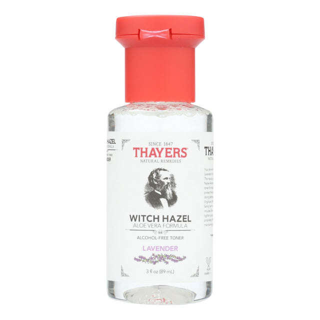 Thayers Witch Hazel Astringent (Pack of 24) - Lavender - 3 Fl Oz. - Cozy Farm 