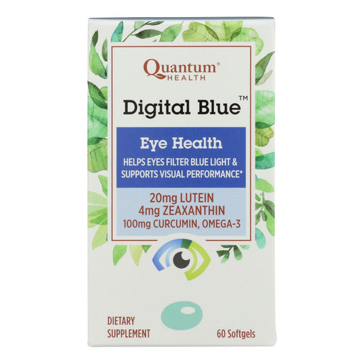 Blue Eye Health Softgels by Quantum Research (Pack of 60) - Cozy Farm 