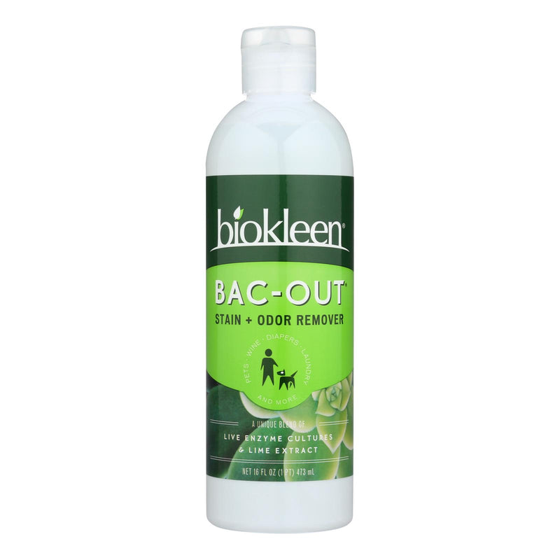 Biokleen Bac-Out: Odor Eliminating Stain Remover (6 Pack, 16 Fl Oz Each) - Cozy Farm 