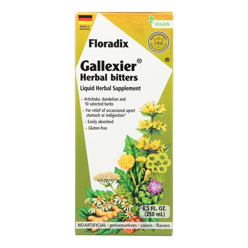 Floradix Gallexier Herbal Bitters (8.5 Fl Oz) - Cozy Farm 