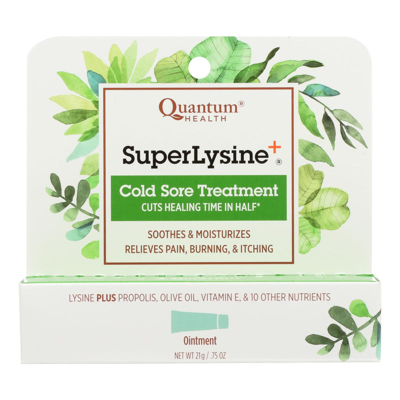 Quantum Superlysine Plus Cold Sore Treatment 0.75 Oz. - Cozy Farm 