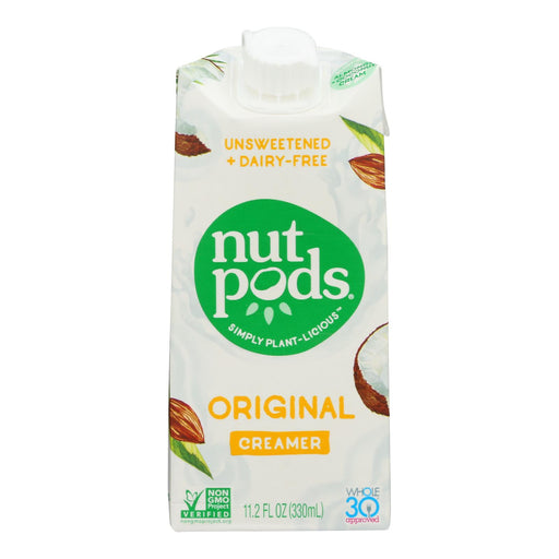 Nutpods Non-Dairy Creamer Original Unsweetened (Pack of 12) - 11.2 Fl Oz - Cozy Farm 