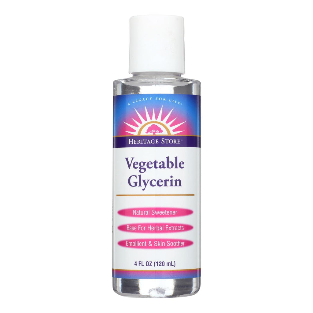 Heritage Products (Pack of 4) Vegetable Glycerin - Fl Oz. - Cozy Farm 